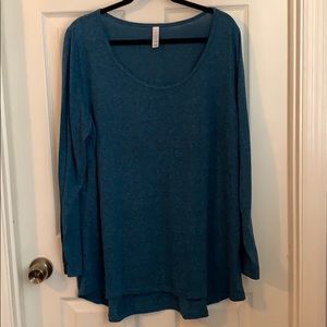 Long sleeve LuLaRoe XXL teal